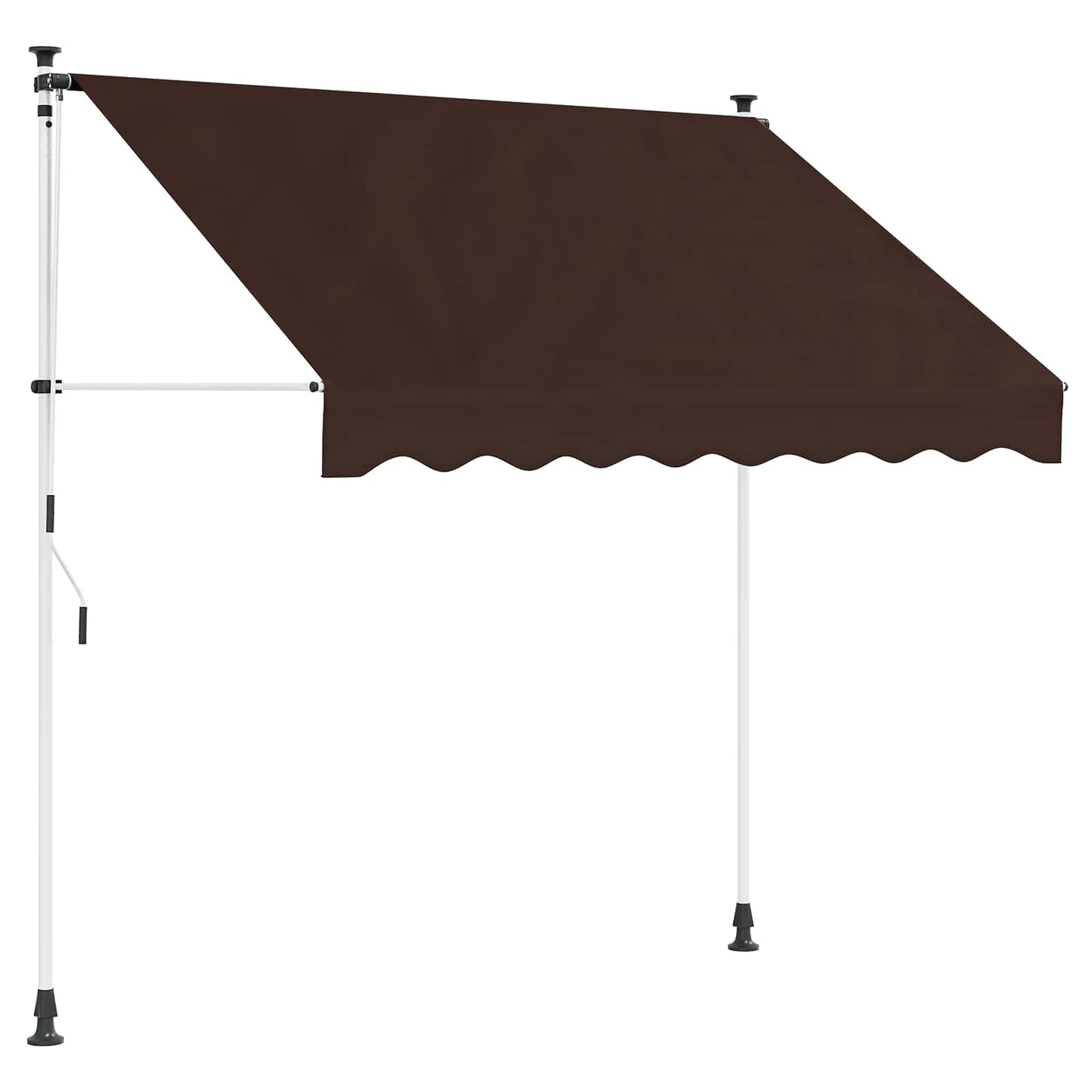 Izvelkama Markīze, 350X150 Cm, Antracītpelēka, Audums, Tērauds