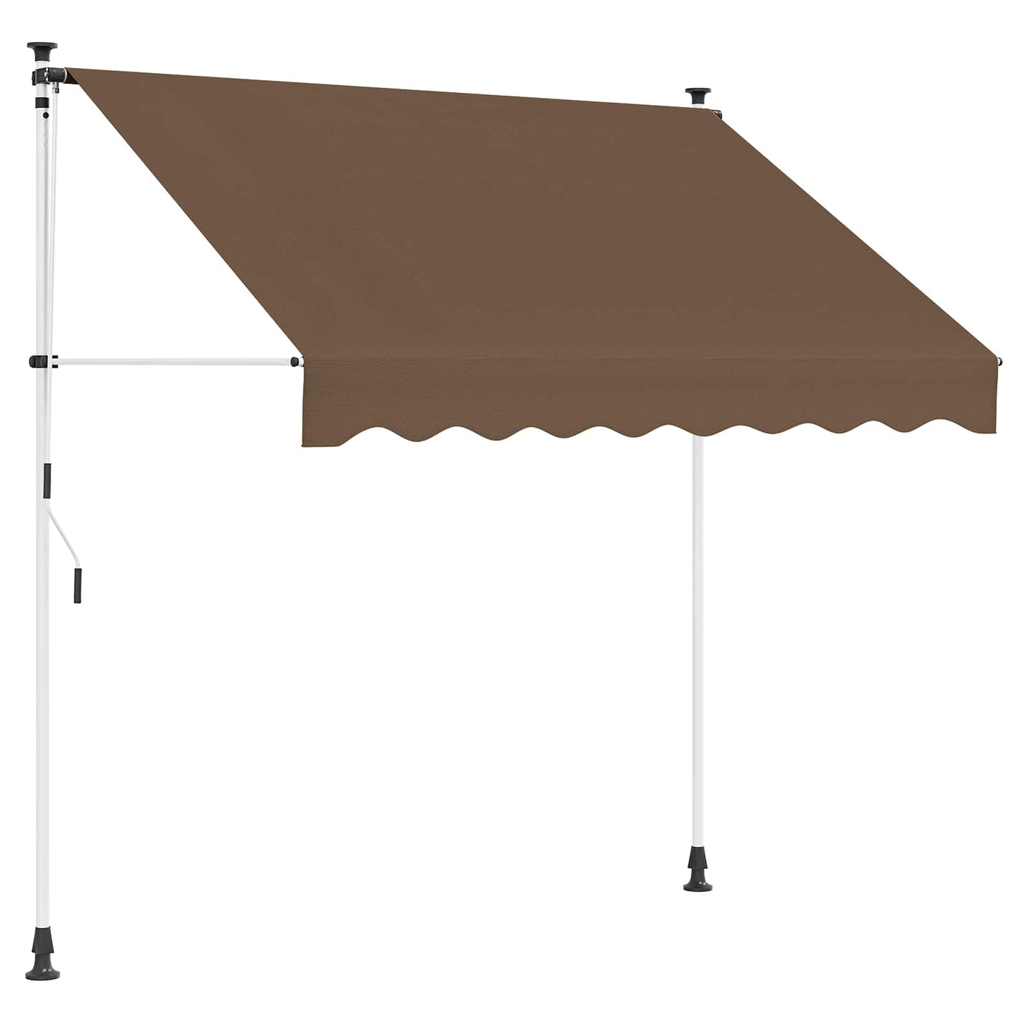 Izvelkama Markīze, 350X150 Cm, Antracītpelēka, Audums, Tērauds