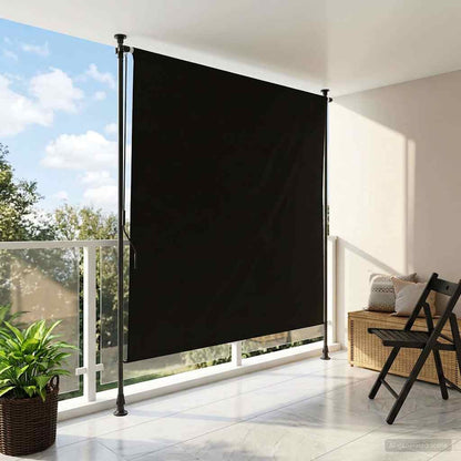 Āra Ruļļu Žalūzija, 100X270Cm, , Balta, Audums, Tērauds