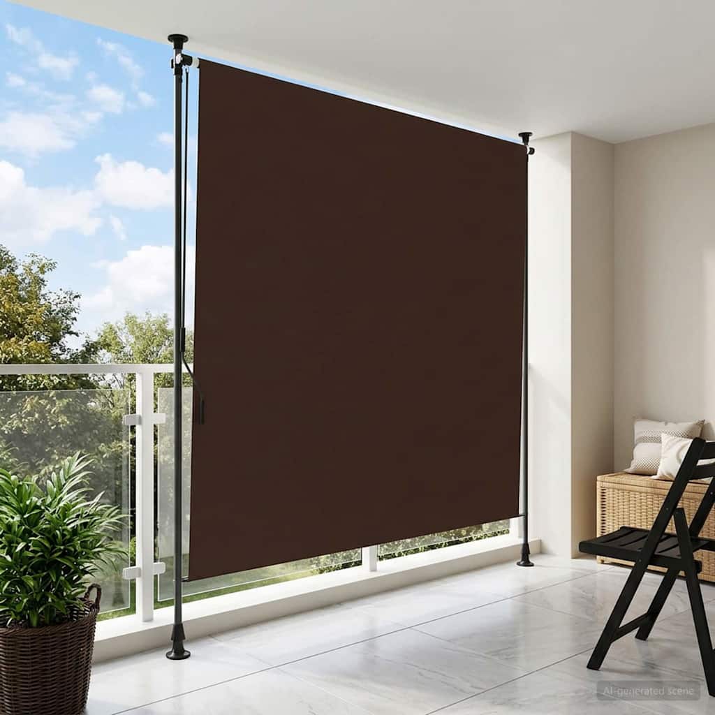 Āra Ruļļu Žalūzija, 100X270Cm, , Balta, Audums, Tērauds