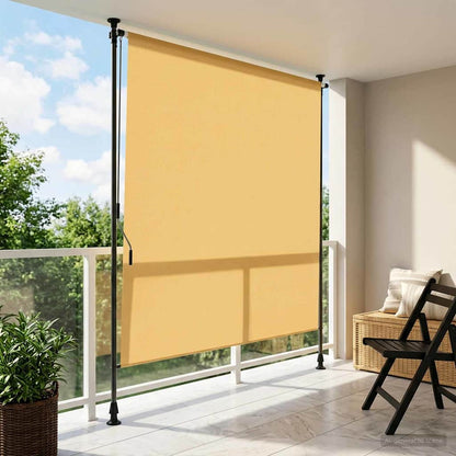 Āra Ruļļu Žalūzija, 100X270Cm, , Balta, Audums, Tērauds