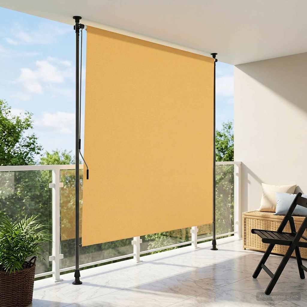 Āra Ruļļu Žalūzija, 100X270Cm, , Balta, Audums, Tērauds