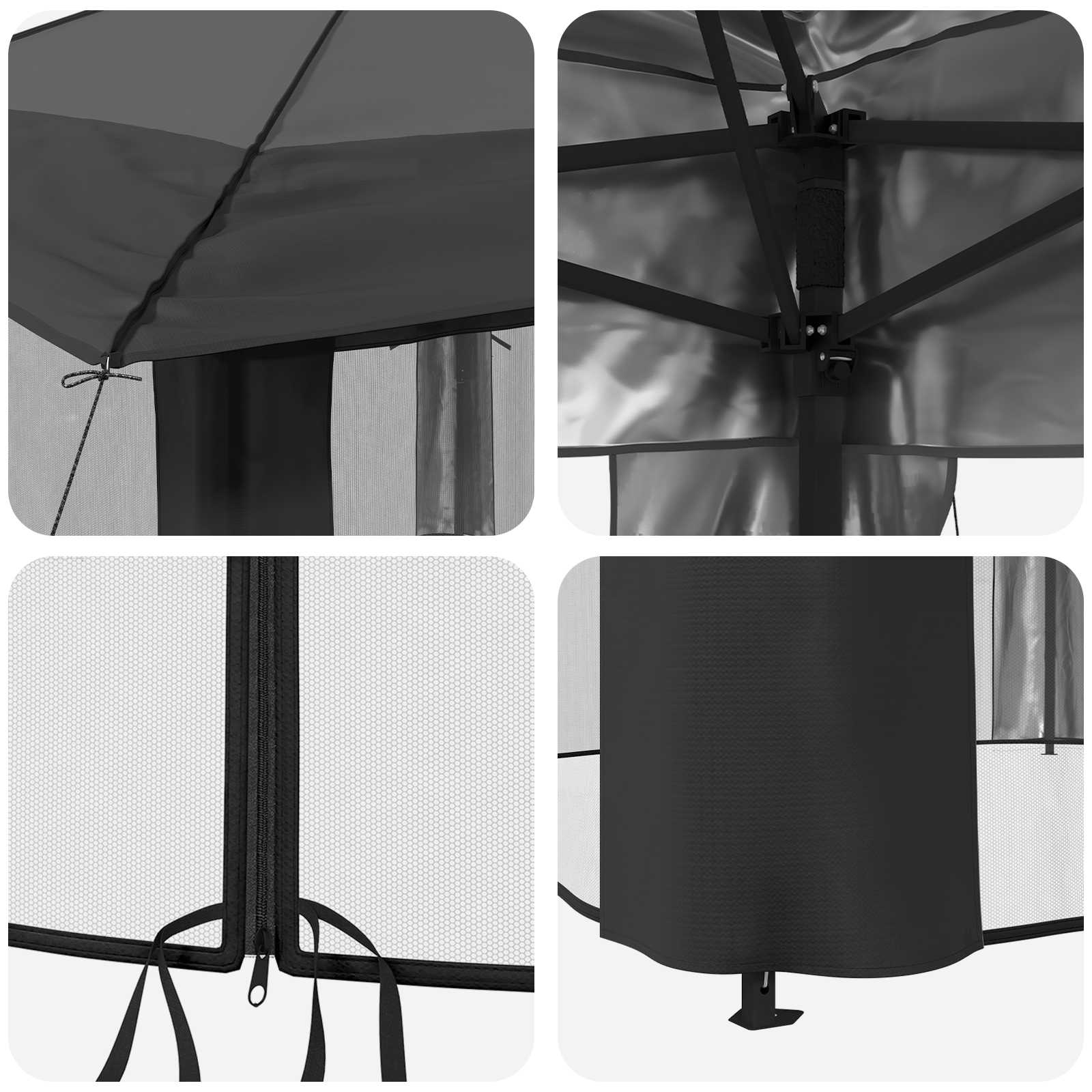 Paviljons 4 X 4 M