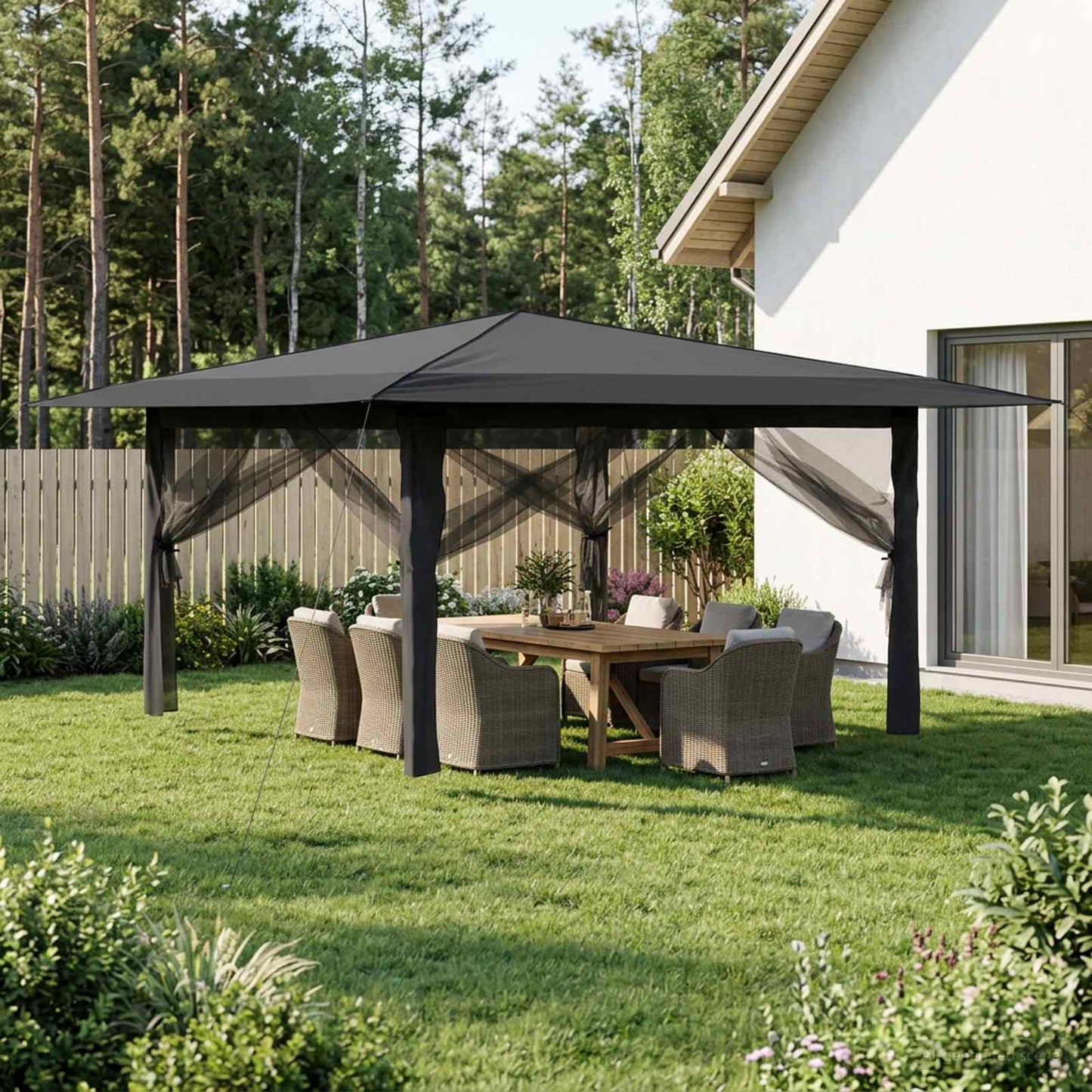 Paviljons 4 X 4 M