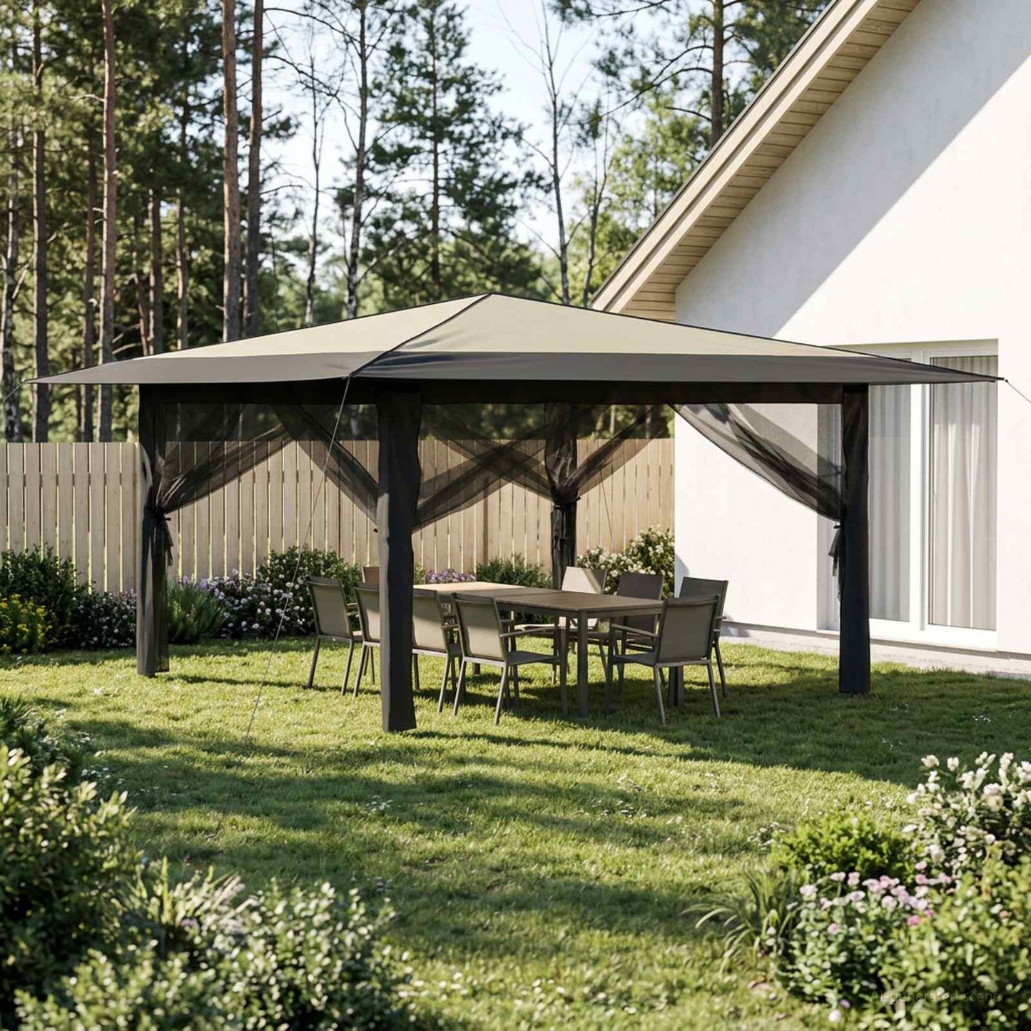 Paviljons 4 X 4 M