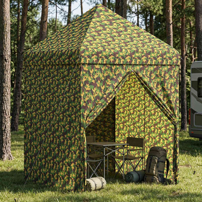 Nojume Telts Ar 4 Sānām 2,95 X 4,1 M Armijas Maskēšanās