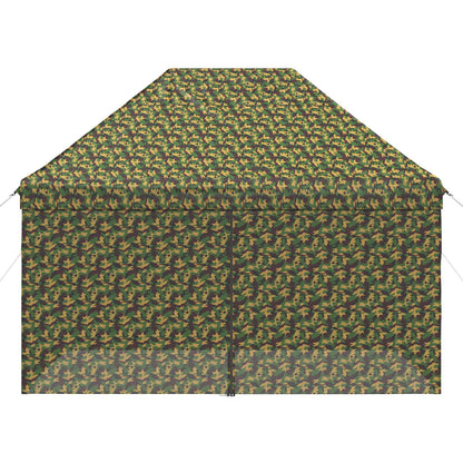 Nojume Telts Ar 4 Sānām 2,95 X 4,1 M Armijas Maskēšanās