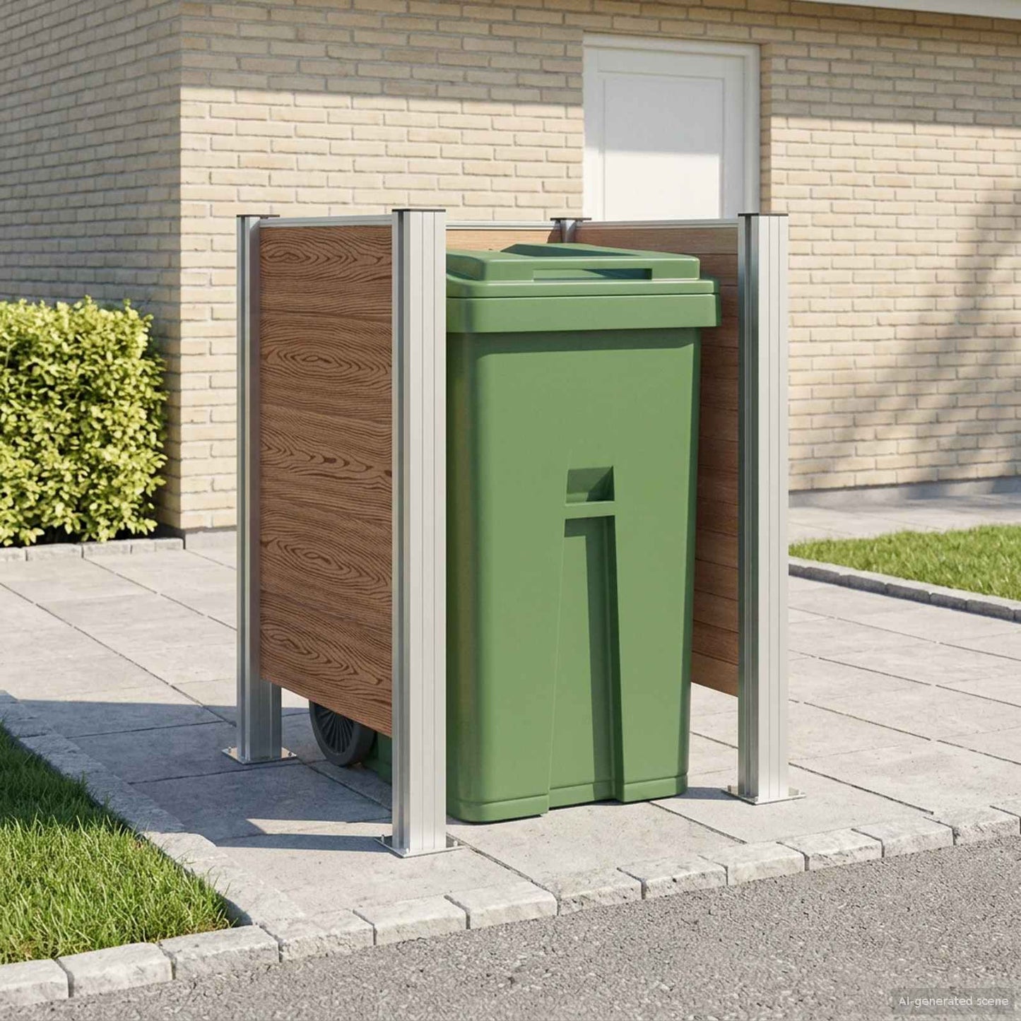 Atkritumu Tvertnes Žogs 315 X 85 X 115 Cm