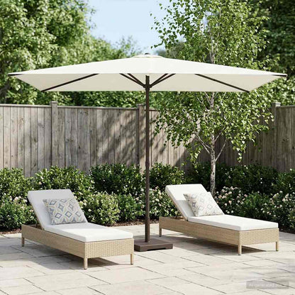 Dārza Parasols 200 X 300 Cm Poliesters Taisnstūra