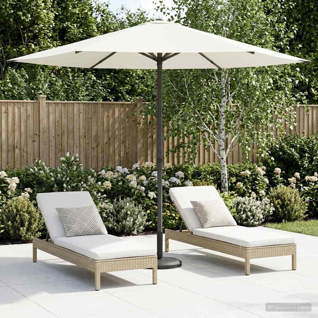 Dārza Parasols 200 X 300 Cm Poliesters Taisnstūra
