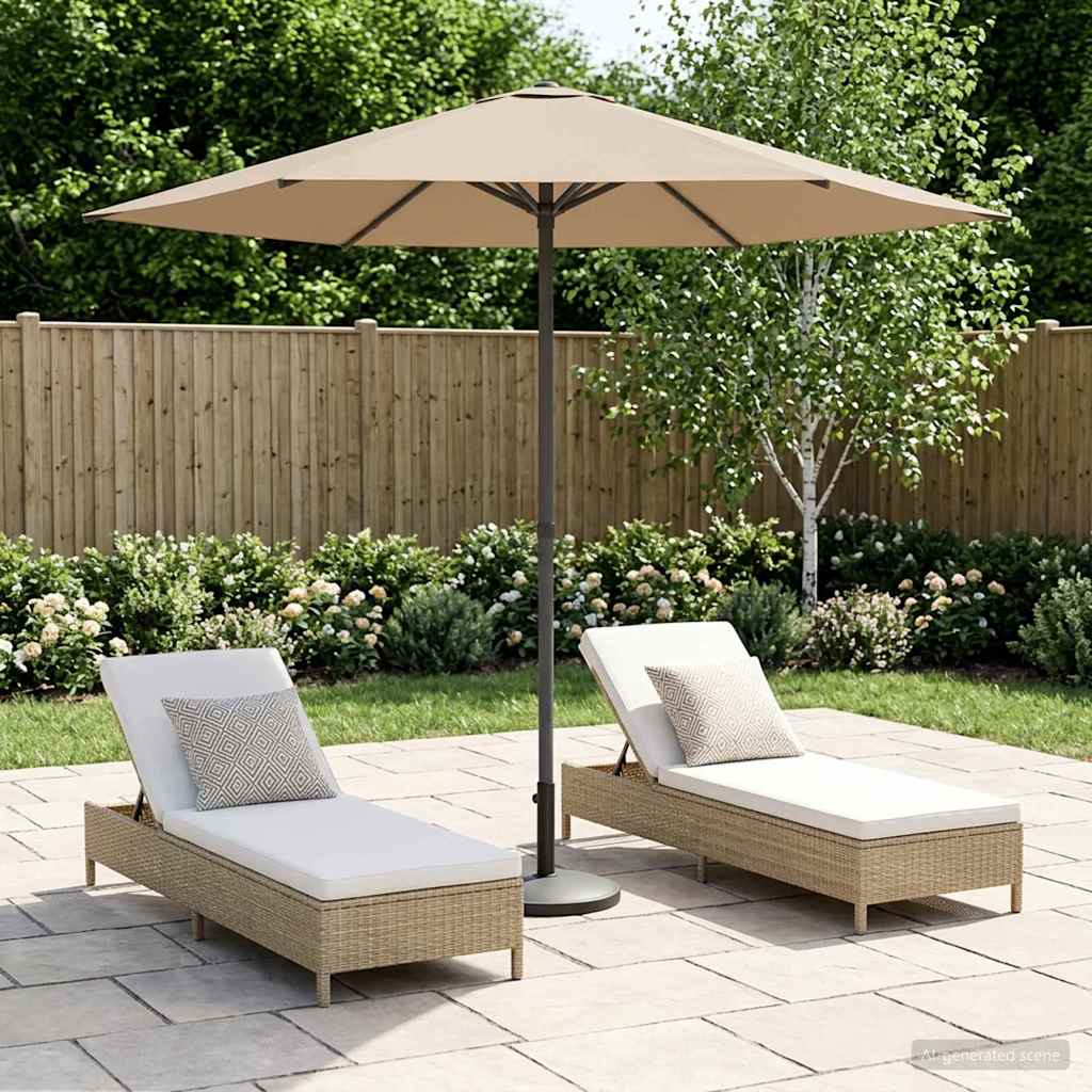 Dārza Parasols 200 X 300 Cm Poliesters Taisnstūra