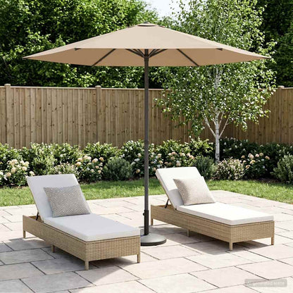 Dārza Parasols 200 X 300 Cm Poliesters Taisnstūra