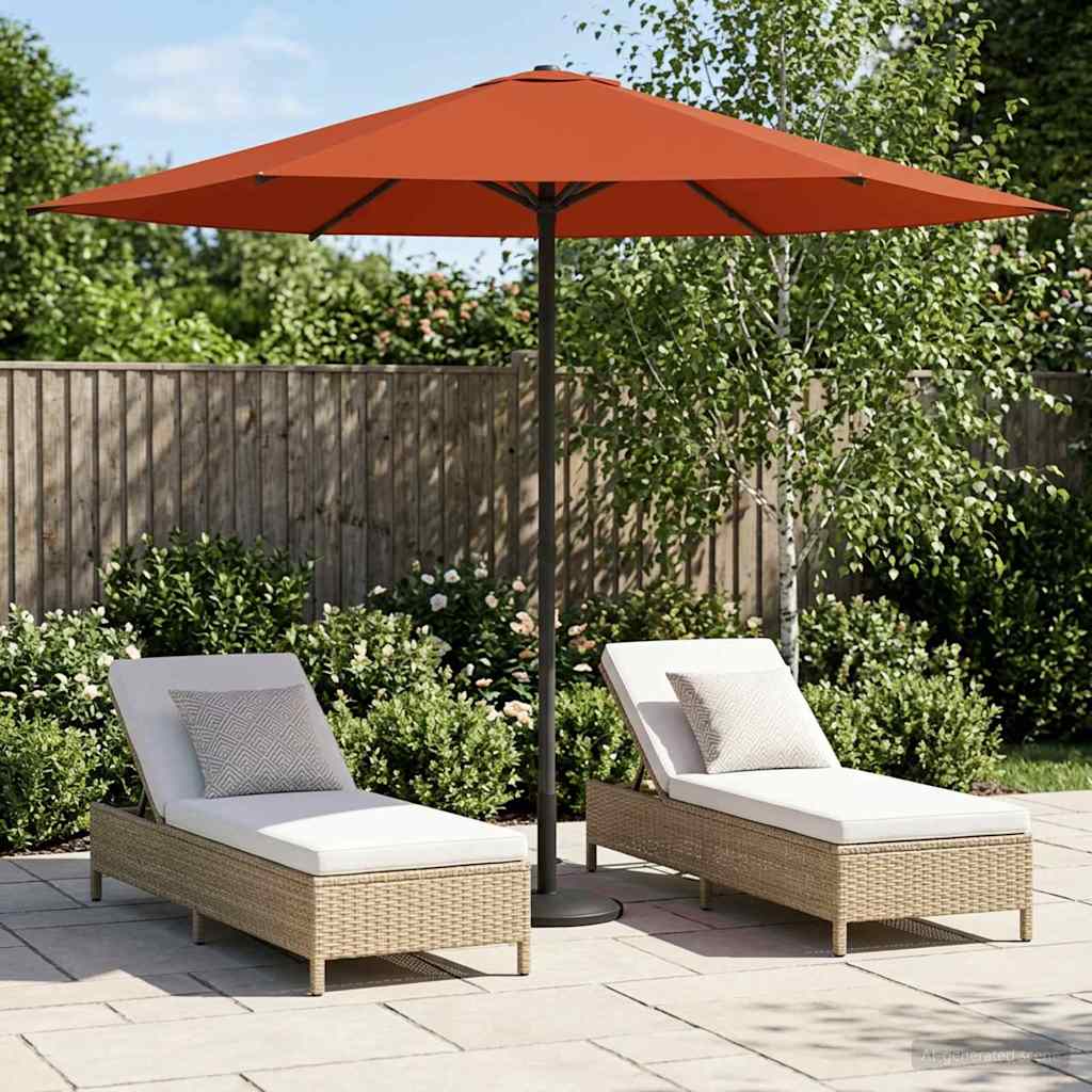 Dārza Parasols 200 X 300 Cm Poliesters Taisnstūra