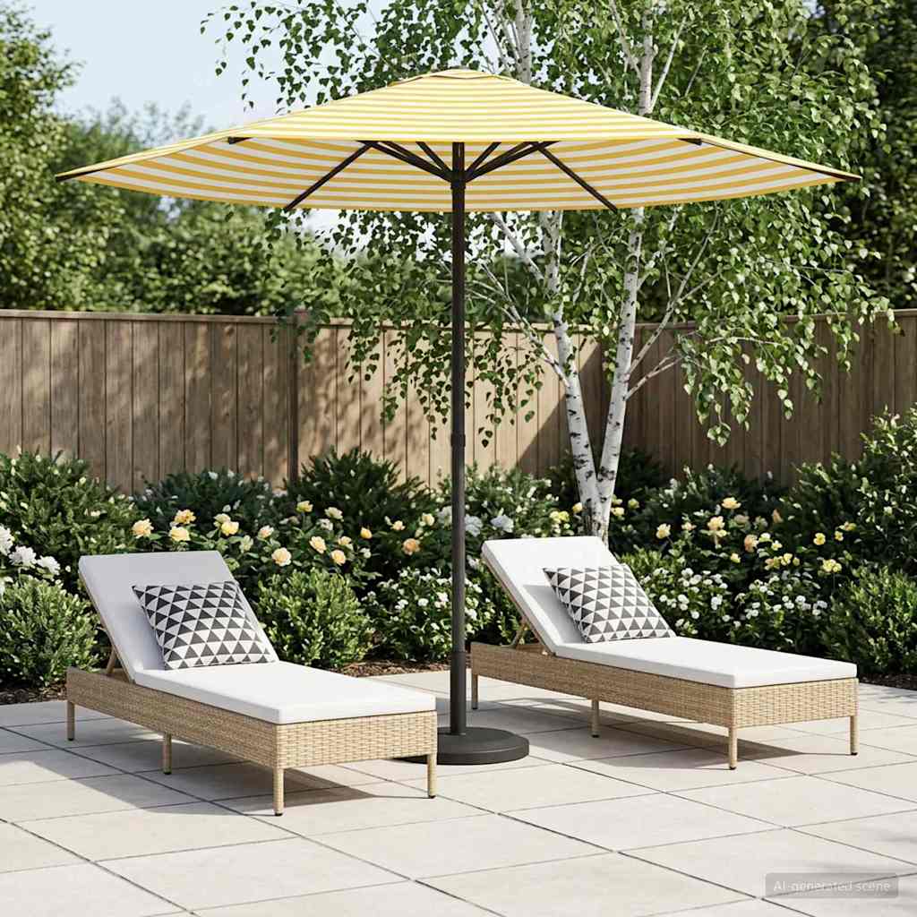Dārza Parasols 200 X 300 Cm Poliesters Taisnstūra