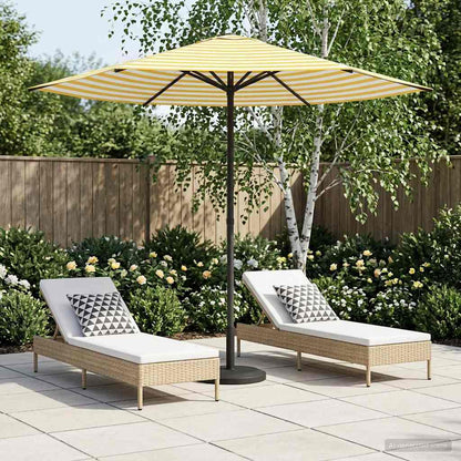 Dārza Parasols 200 X 300 Cm Poliesters Taisnstūra