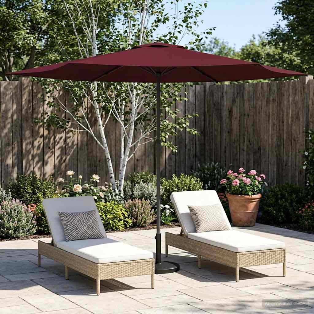 Dārza Parasols 200 X 300 Cm Poliesters Taisnstūra