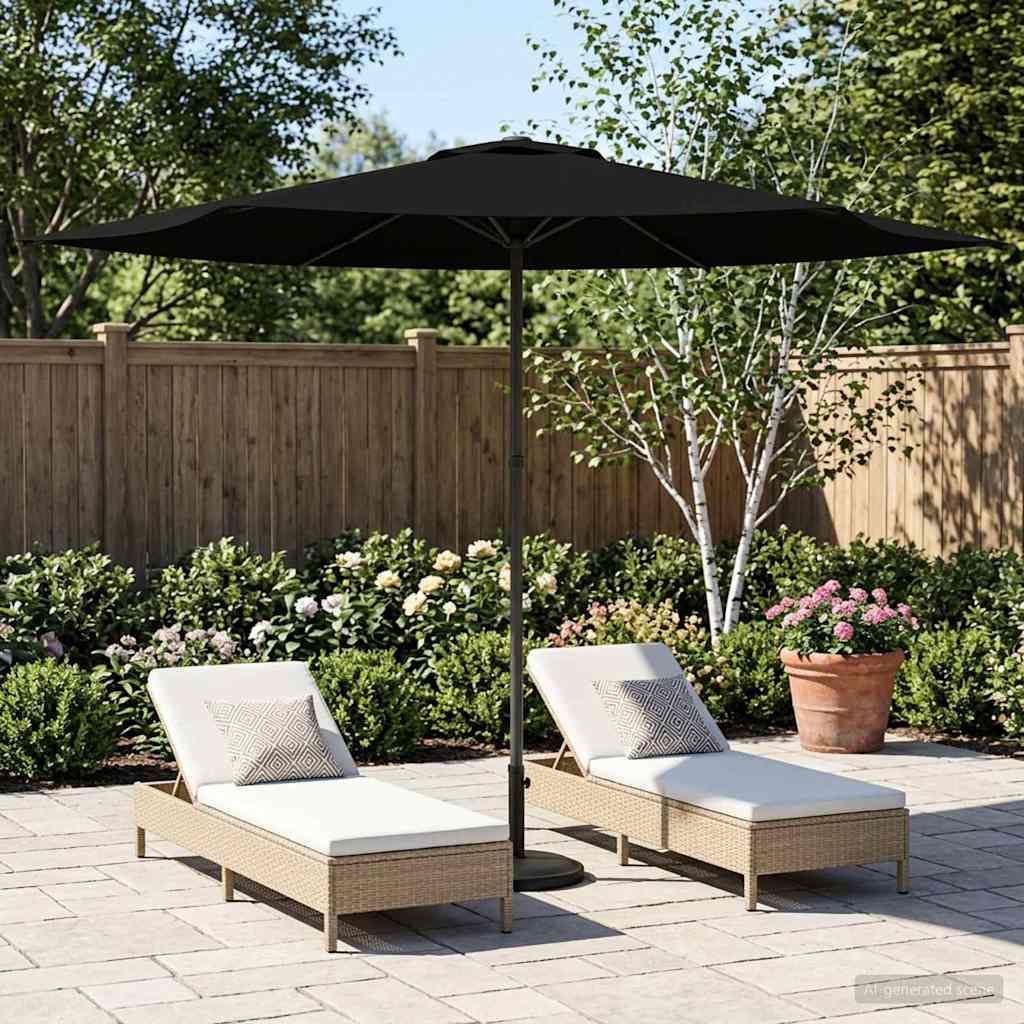 Dārza Parasols 200 X 300 Cm Poliesters Taisnstūra
