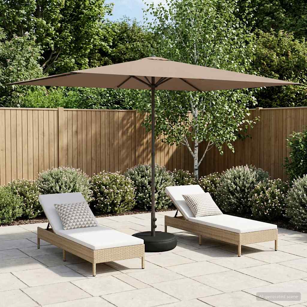 Dārza Parasols 200 X 300 Cm Poliesters Taisnstūra