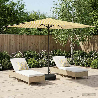 Dārza Parasols 200 X 300 Cm Poliesters Taisnstūra