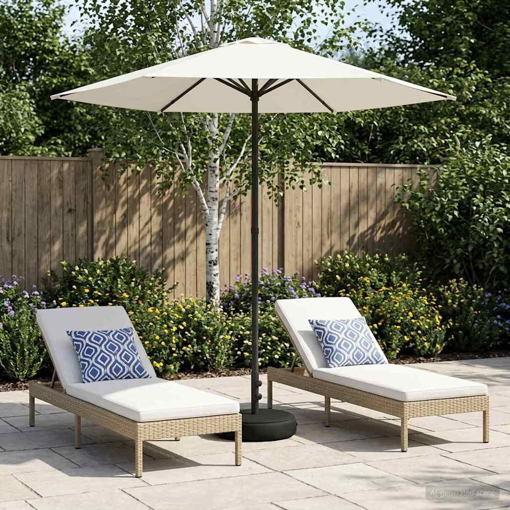 Dārza Parasols 200 X 300 Cm Poliesters Taisnstūra