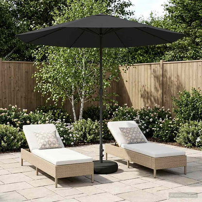 Dārza Parasols 200 X 300 Cm Poliesters Taisnstūra