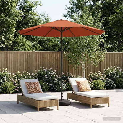 Dārza Parasols 200 X 300 Cm Poliesters Taisnstūra