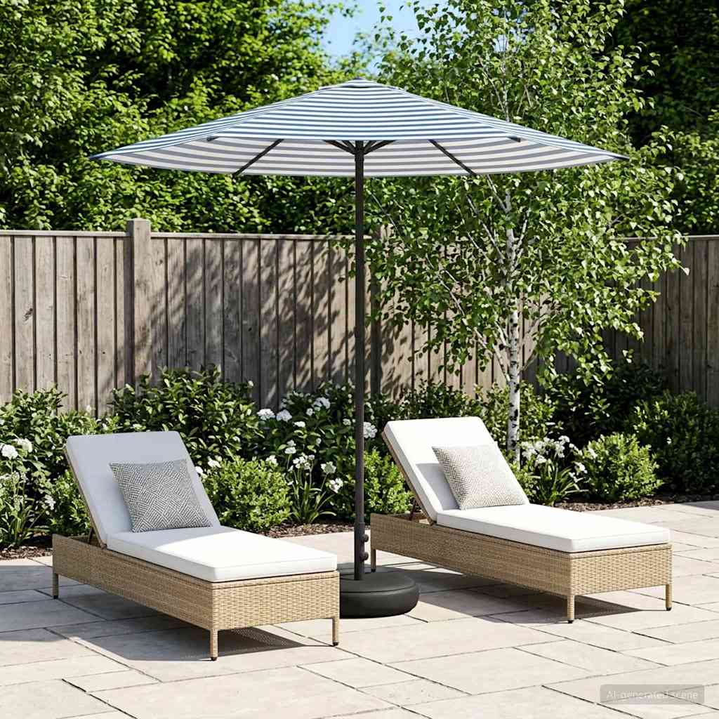 Dārza Parasols 200 X 300 Cm Poliesters Taisnstūra