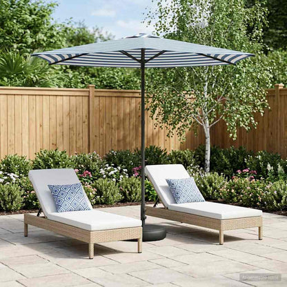 Dārza Parasols 200 X 300 Cm Poliesters Taisnstūra