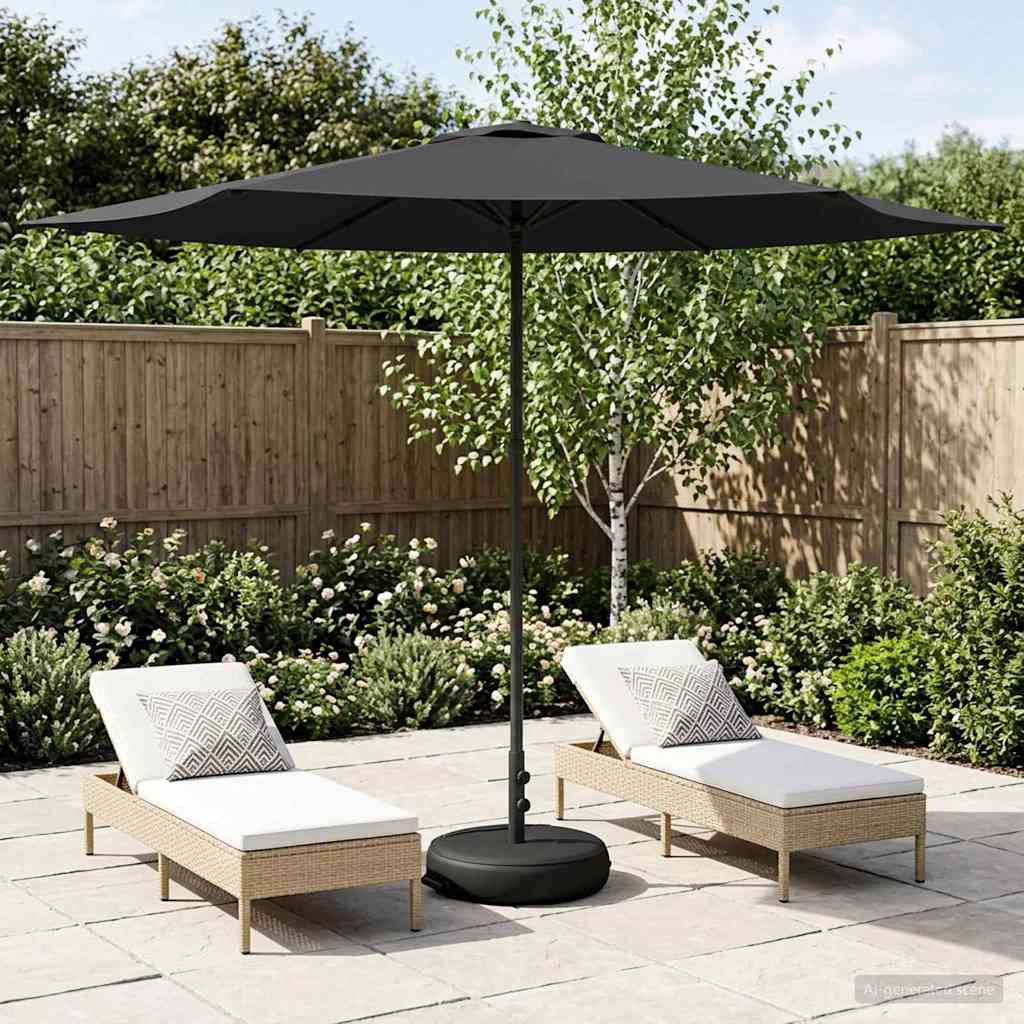 Dārza Parasols 200 X 300 Cm Poliesters Taisnstūra