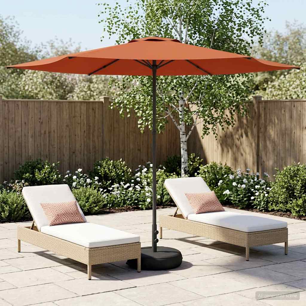 Dārza Parasols 200 X 300 Cm Poliesters Taisnstūra