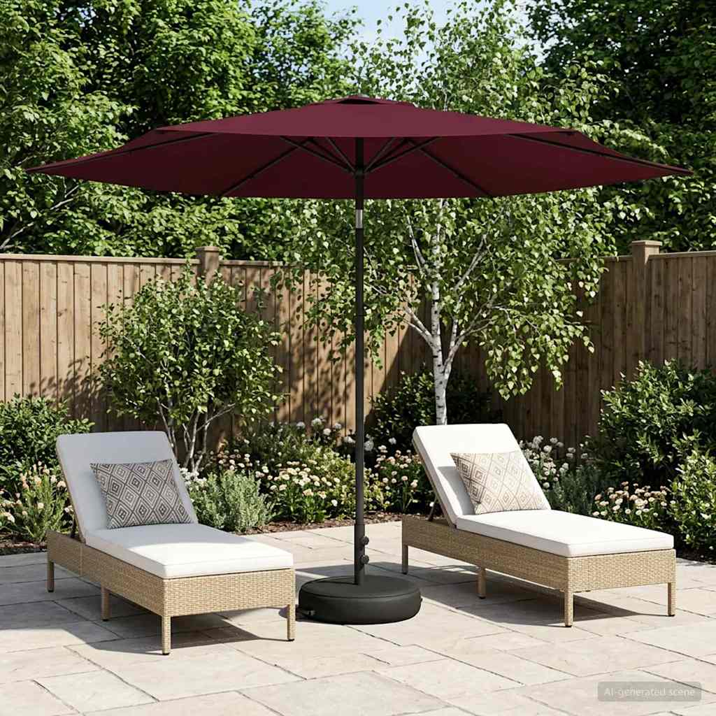 Dārza Parasols 200 X 300 Cm Poliesters Taisnstūra