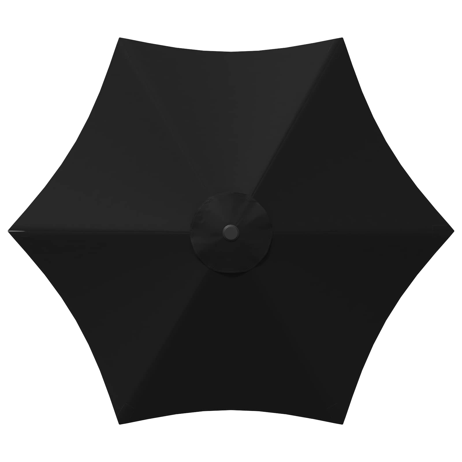 Dārza Parasols Ar Led Gaismām Un Pamatni 300 X 300 Cm
