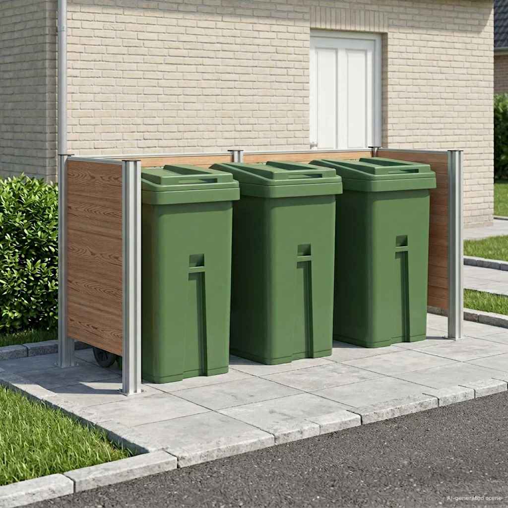Atkritumu Tvertnes Žogs 315 X 85 X 115 Cm
