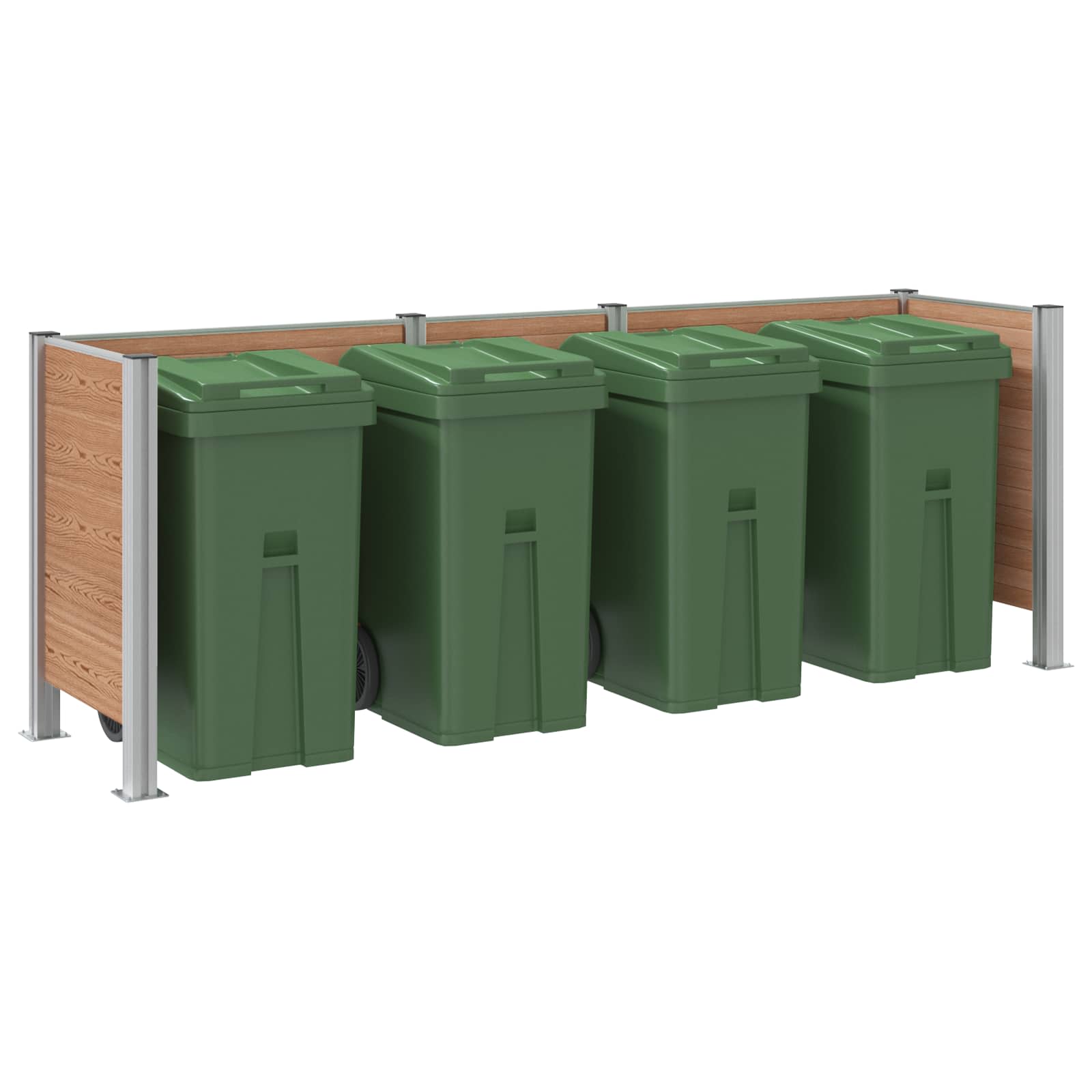Atkritumu Tvertnes Žogs 315 X 85 X 115 Cm