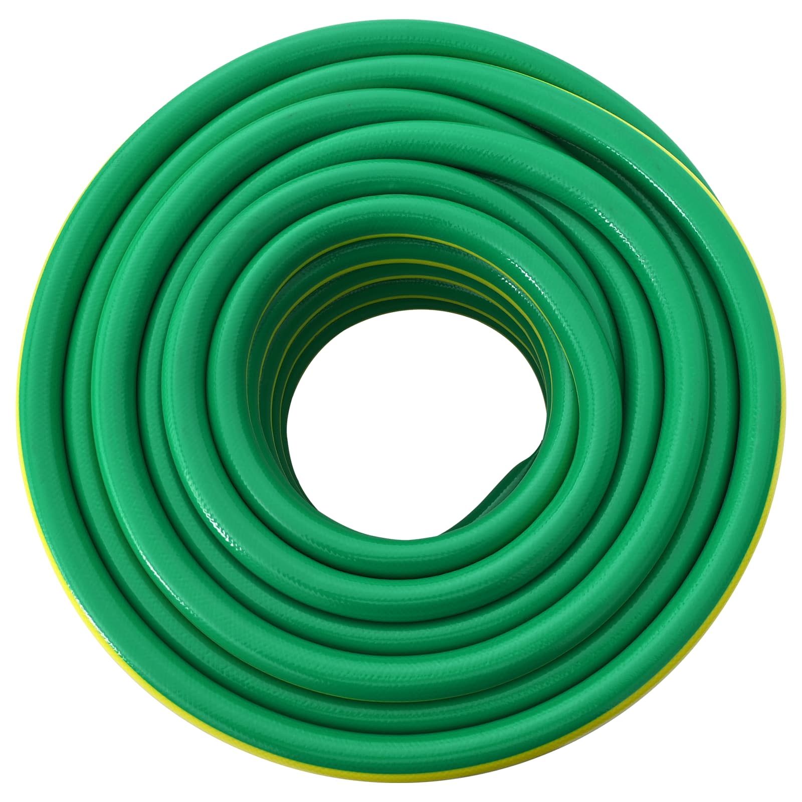Dārza Šļūna 5-Slāņu Zaļš Un Dzeltenš 12 Mm Pvc