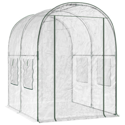 Siltumnīca Ar Rāmi 160 X 200 X 192,5 Cm Pvc Caurspīdīgs