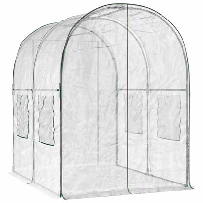 Siltumnīca Ar Rāmi 160 X 200 X 192,5 Cm Pvc Caurspīdīgs