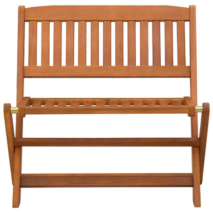 Bērnu Sols 1 -Seater 61 X 38 X 57 Cm Cieta Eikalipta Koksne