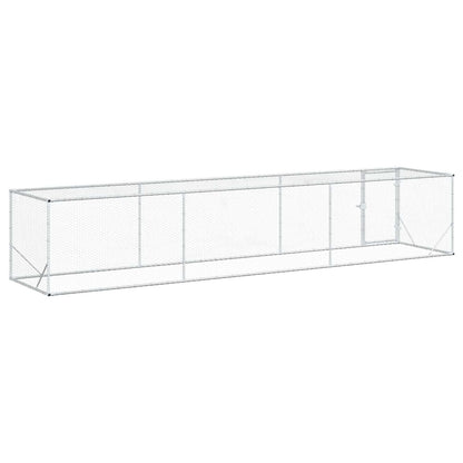 Vistu Pagalms Sudraba 500 X 100 X 100 Cm Cinkota Tērauda