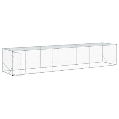 Vistu Pagalms Sudraba 500 X 100 X 100 Cm Cinkota Tērauda