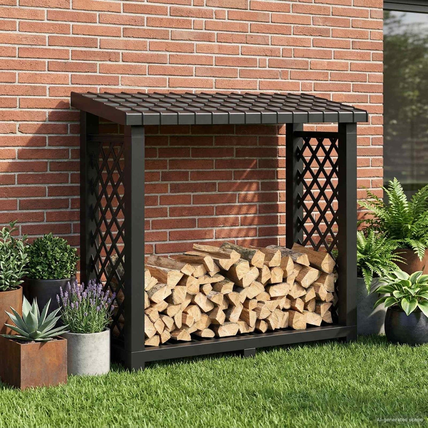 Malkas Plaukts 114 X 46 X 101 Cm Pp Antracīta