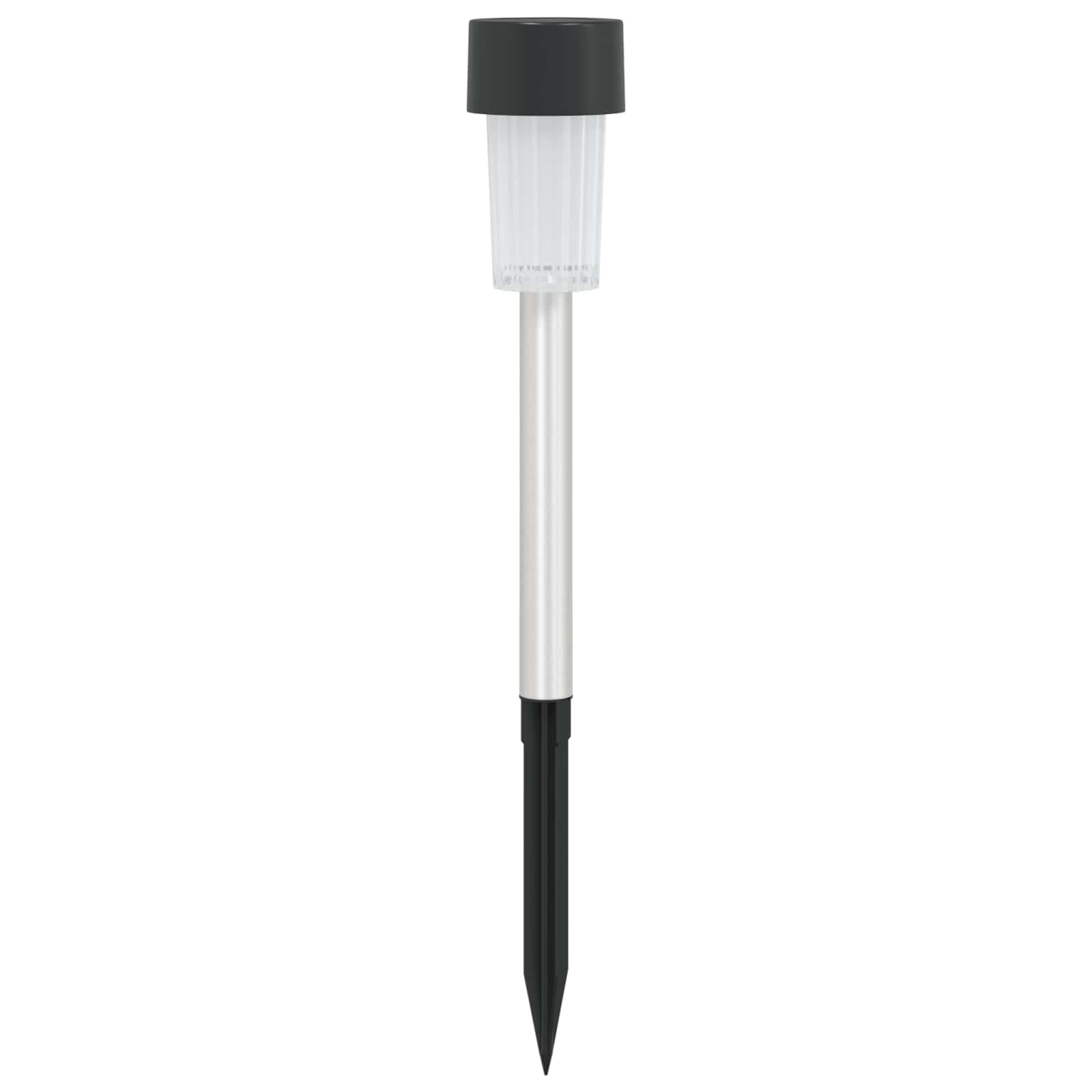 Āra Saules Gaismas Ar Zemes Tapas 6 Gab. Silti Balts 29,5 Cm