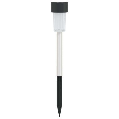 Āra Saules Gaismas Ar Zemes Tapas 6 Gab. Silti Balts 29,5 Cm