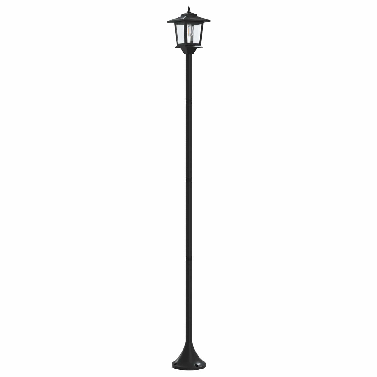 Lampa Staba Komplekts 2 Gab. Melns 16 X 16 X 156 Cm