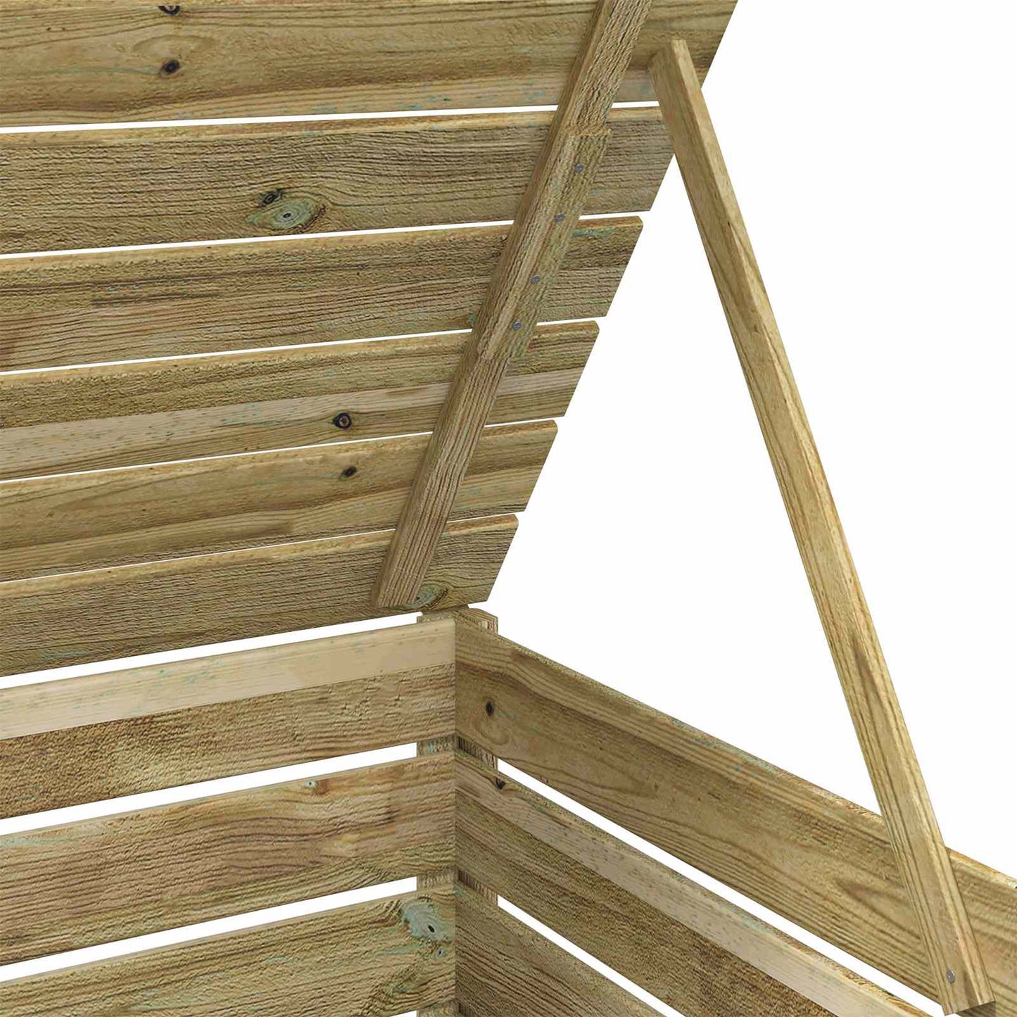 Riteņu Atkritumu Tvertņu Novietne 2 Tvertnēm 240 L