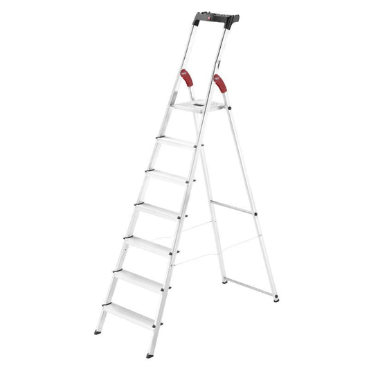 Kāpnes mājsaimniecības L60 StandardLine / alumīnija / 7 pakāpieni