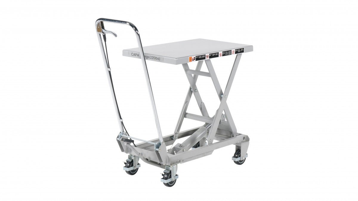 ALT10 Aluminium Lift table 100 kg - HOLDORS