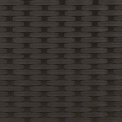Āra Galds 80 X 40 X 40 Cm Tērauds Un Poli Ratan - HOLDORS