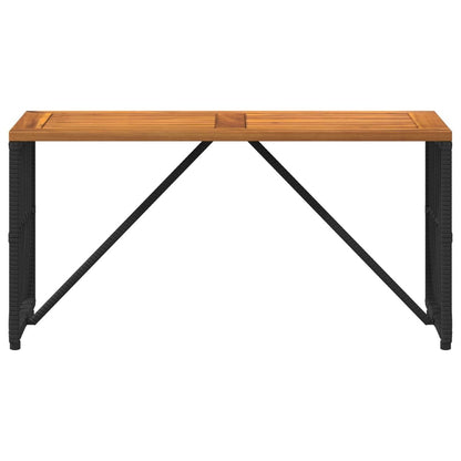 Āra Galds 80 X 40 X 40 Cm Tērauds Un Poli Ratan - HOLDORS