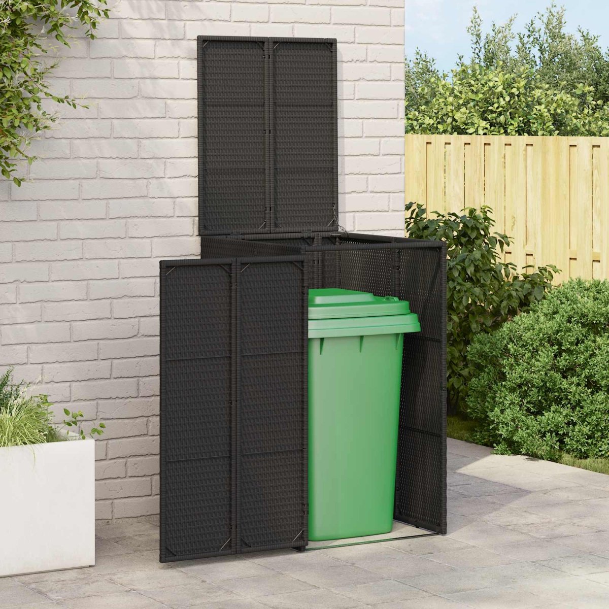 Atkritumu Kaste 65 X 80 X 115 Cm Polietilēns - HOLDORS